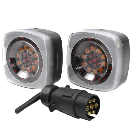 Беспроводной комплект LED фонарей E7504-1 многофункциональных PRUFTREX LRPRUD002