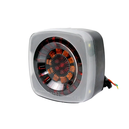 Фонарь LED задний многофункциональный LEDWORKER E7504-1 L (провод)